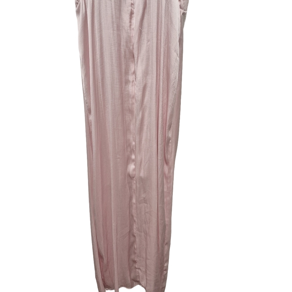 Bardot OrA Twisted Satin Pink Sleeveless Dress - Picture 9 of 10